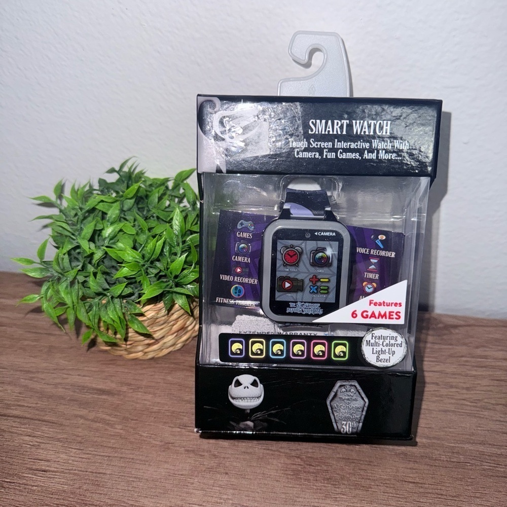 Disney Smartwatch for Kids - Black and Purple